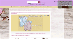 Desktop Screenshot of mammabimbo.it